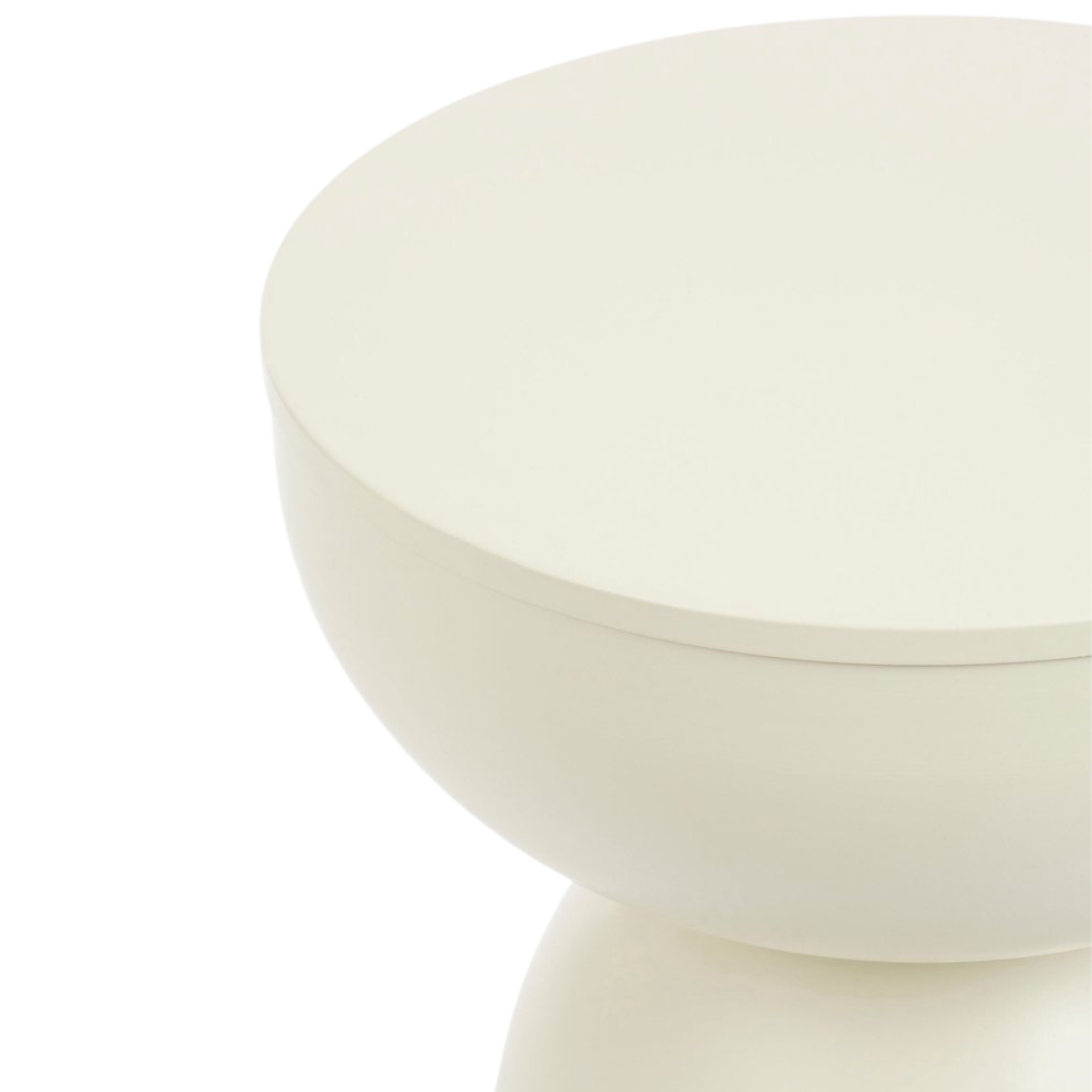 Bijzettafel Elliott Gebroken wit