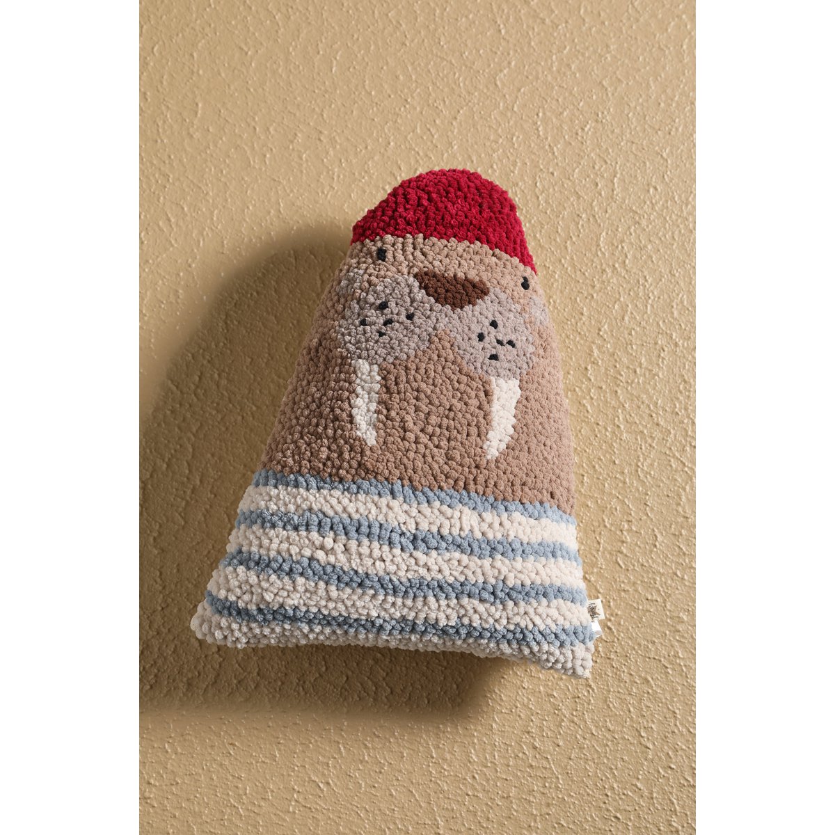 Walrus Sierkussen – Punch Needle Structuur