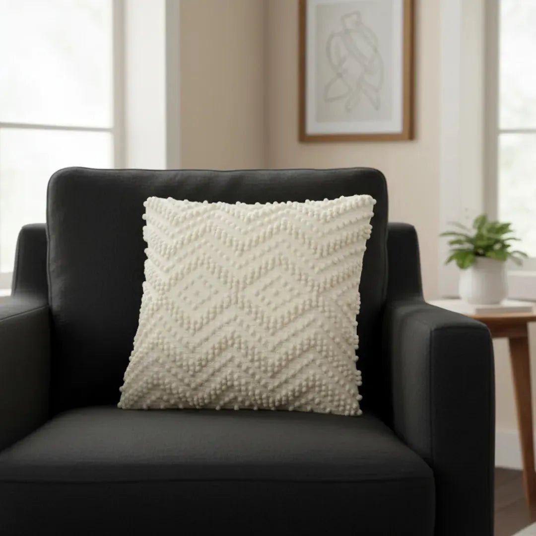 Kussenhoes – Tufted Pattern – 45x45 cm – Urbane Hide