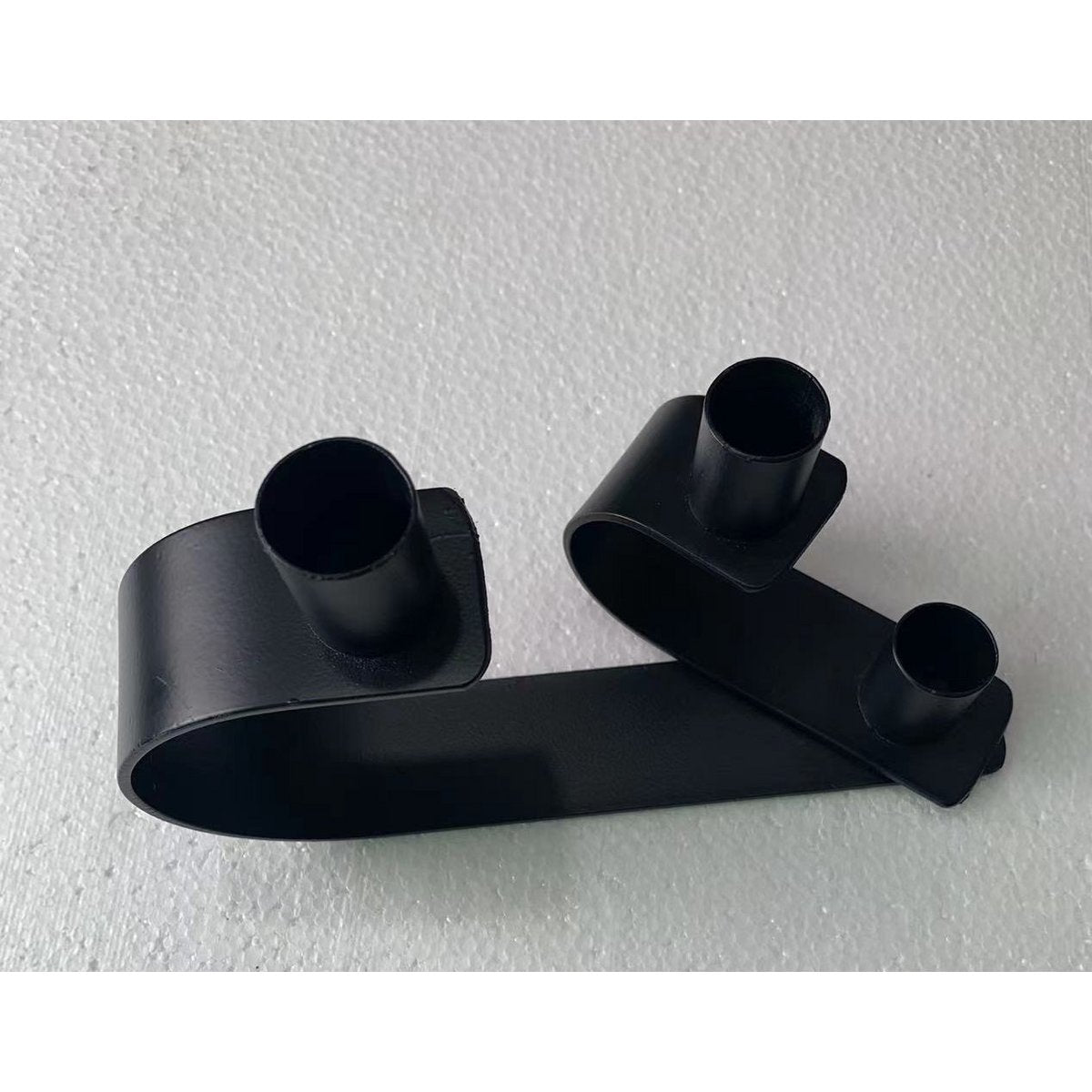 metalen kandelaar zwart