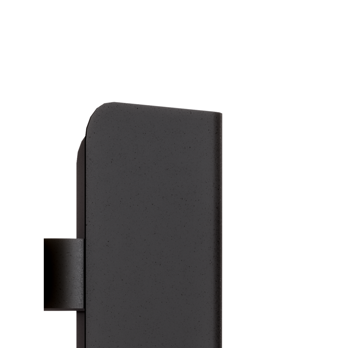 Curvy paraplubak - Zwart