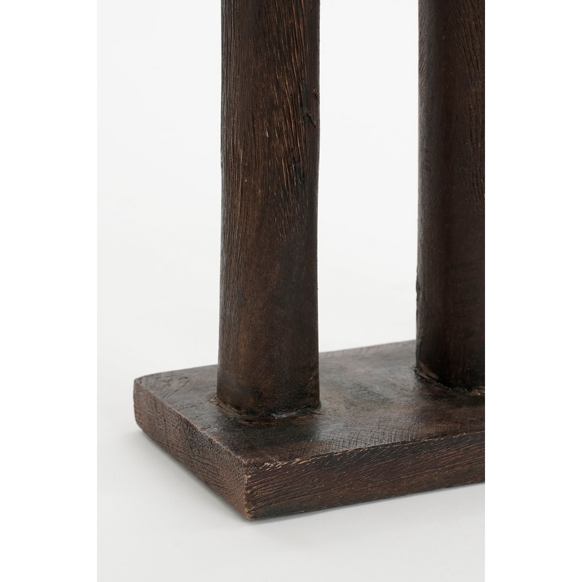 Pegara Woondecoratie - L7 x B18 x 46 cm - Mangohout - Bruin