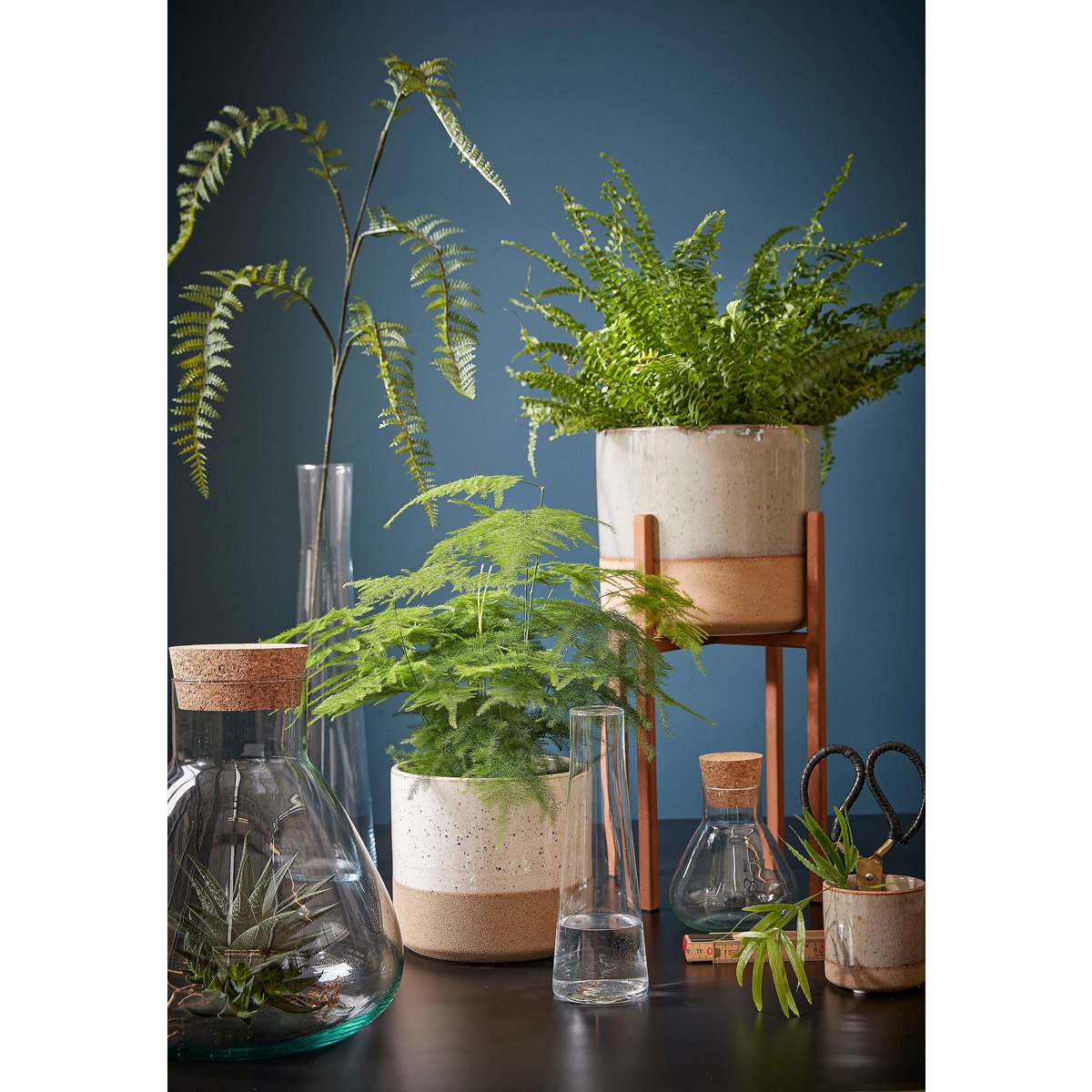 Bloempot binnen Wit Keramisch