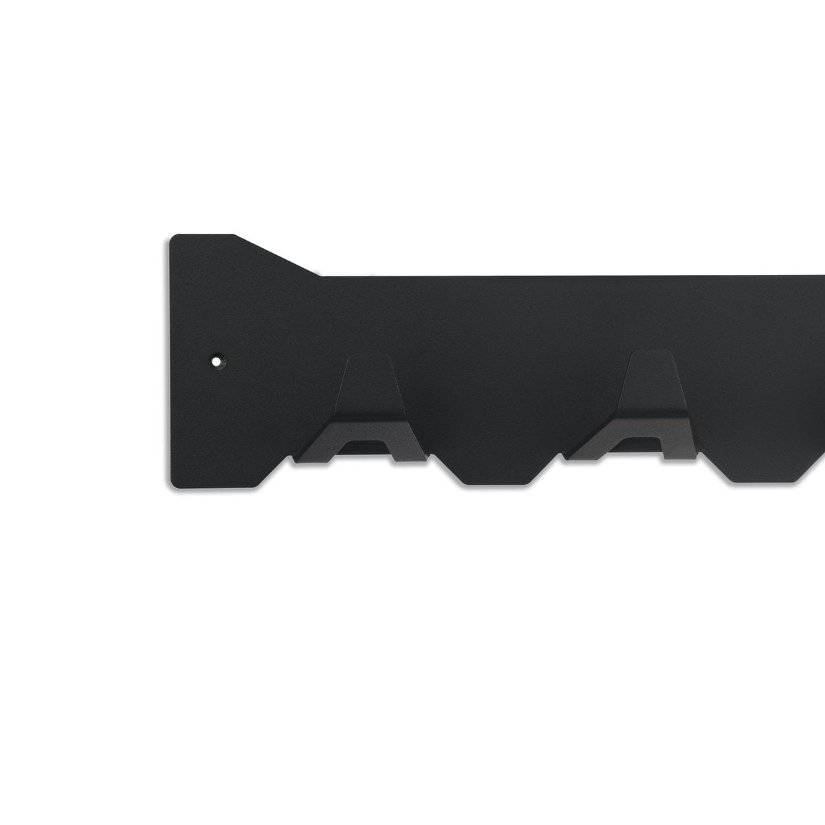 Gorillz Triangle Five Industriële Wandkapstok 5 Kapstokhaken-Zwart