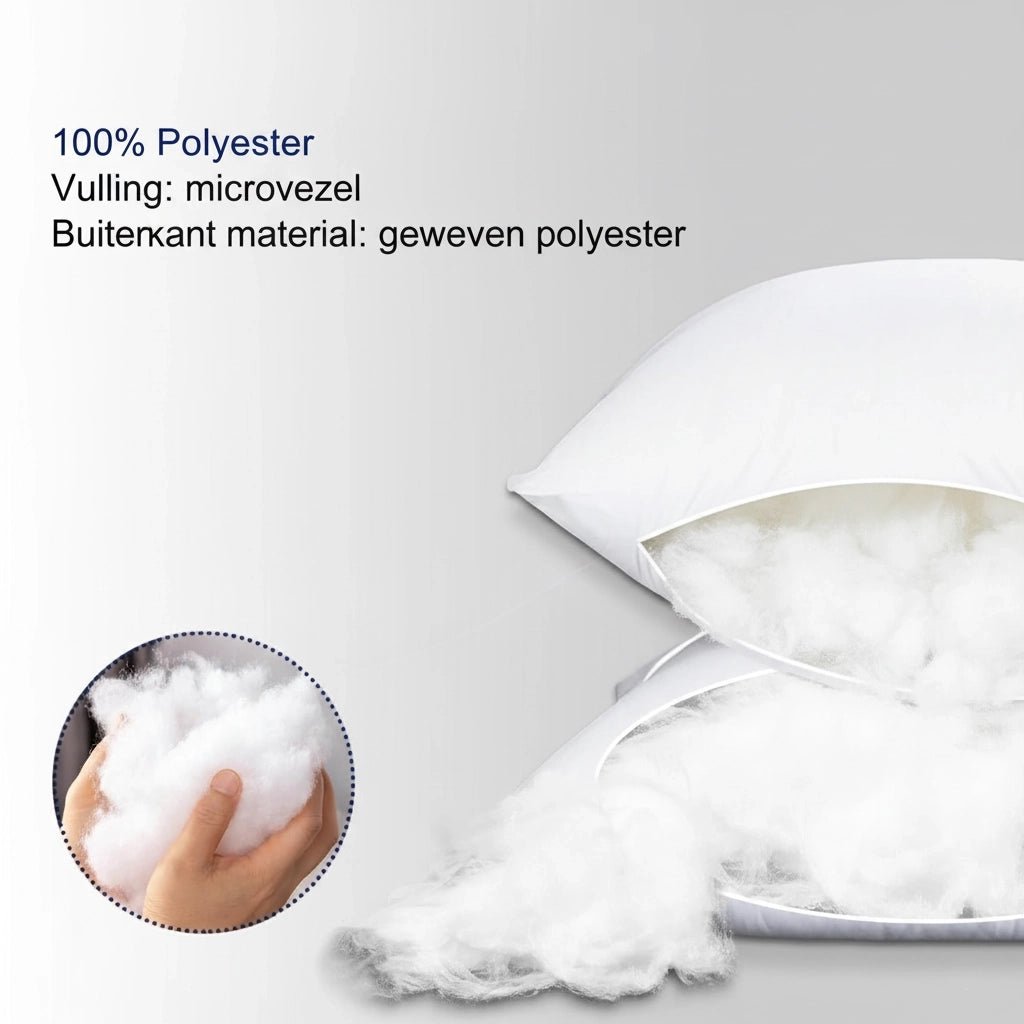 Binnenkussen – 50x70cm – Microfiber 1500g – 100% Polyester