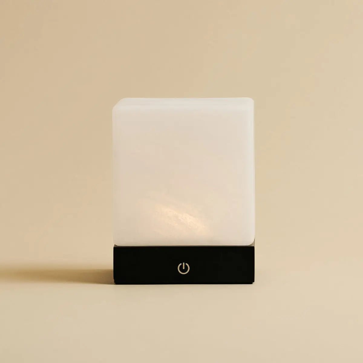 YCE Oplaadbare Tafellamp – Houten Designlamp met Matglas