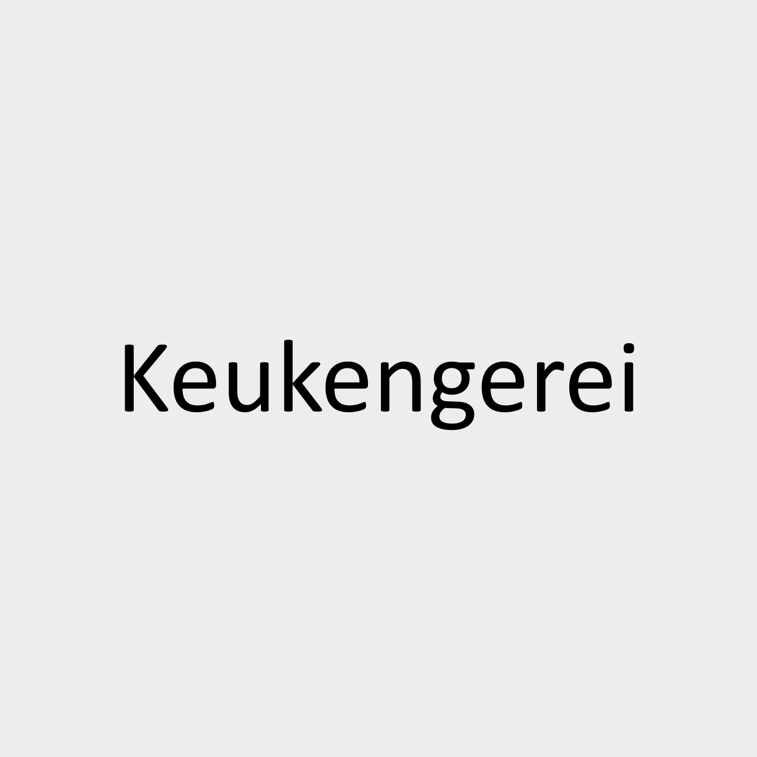 Keukengerei