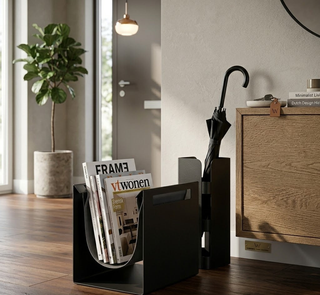 Tijdschriftenrek & parapluhouder