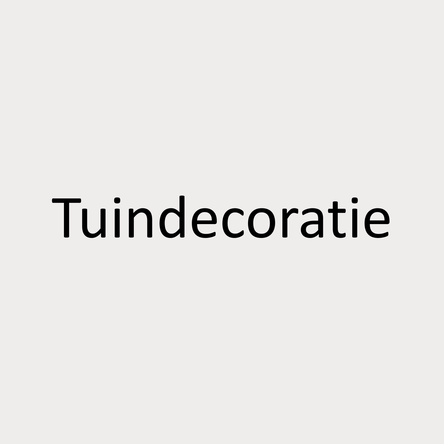 Tuindecoratie