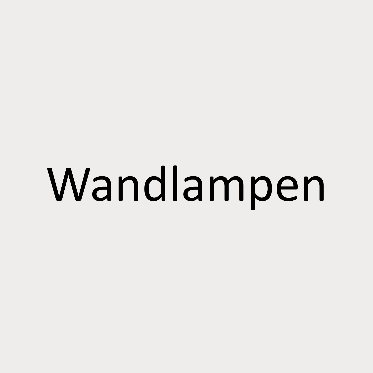 Wandlampen