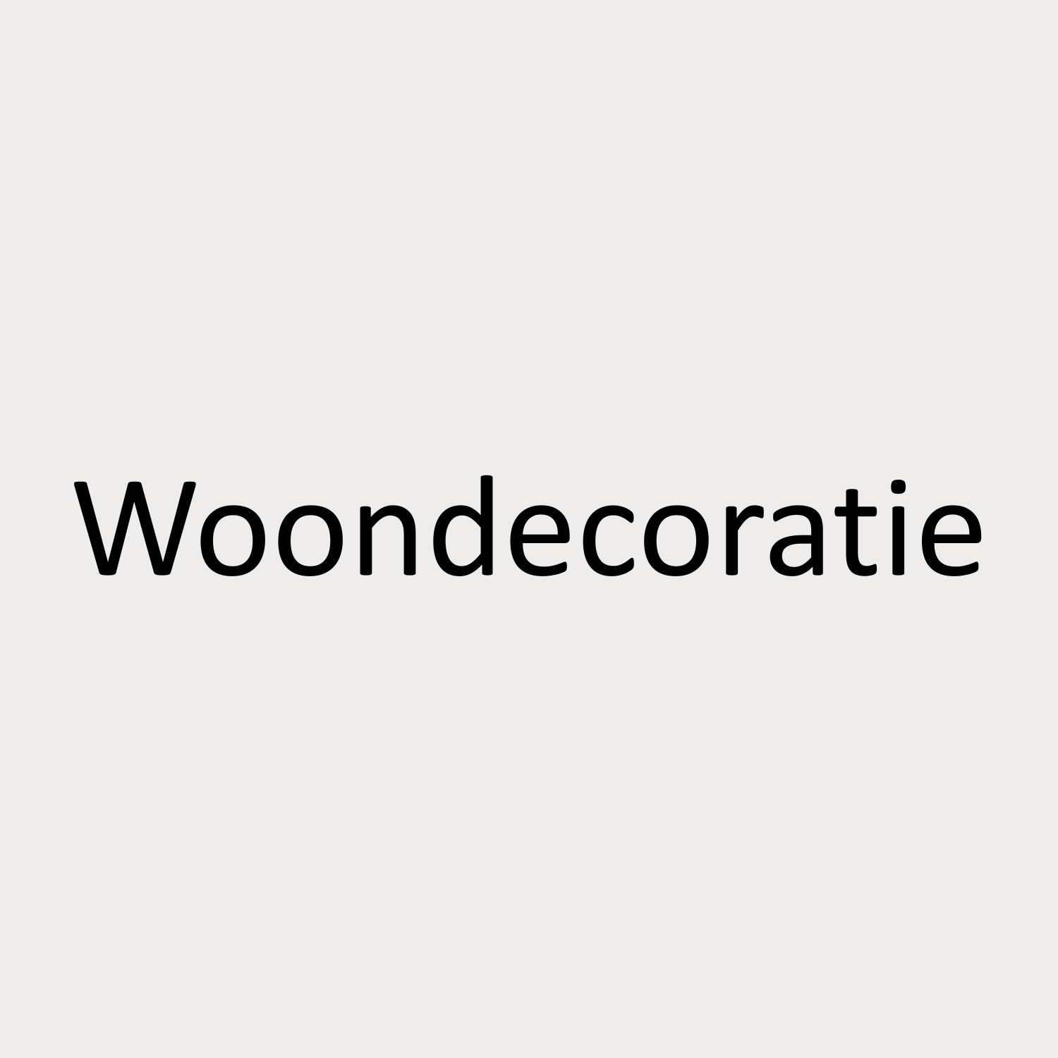 Woondecoratie