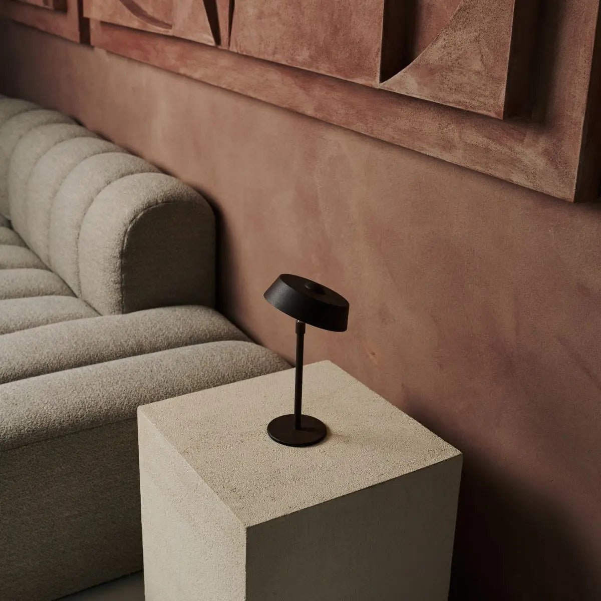 Luca Mokka Bruine USB Oplaadbare Lamp