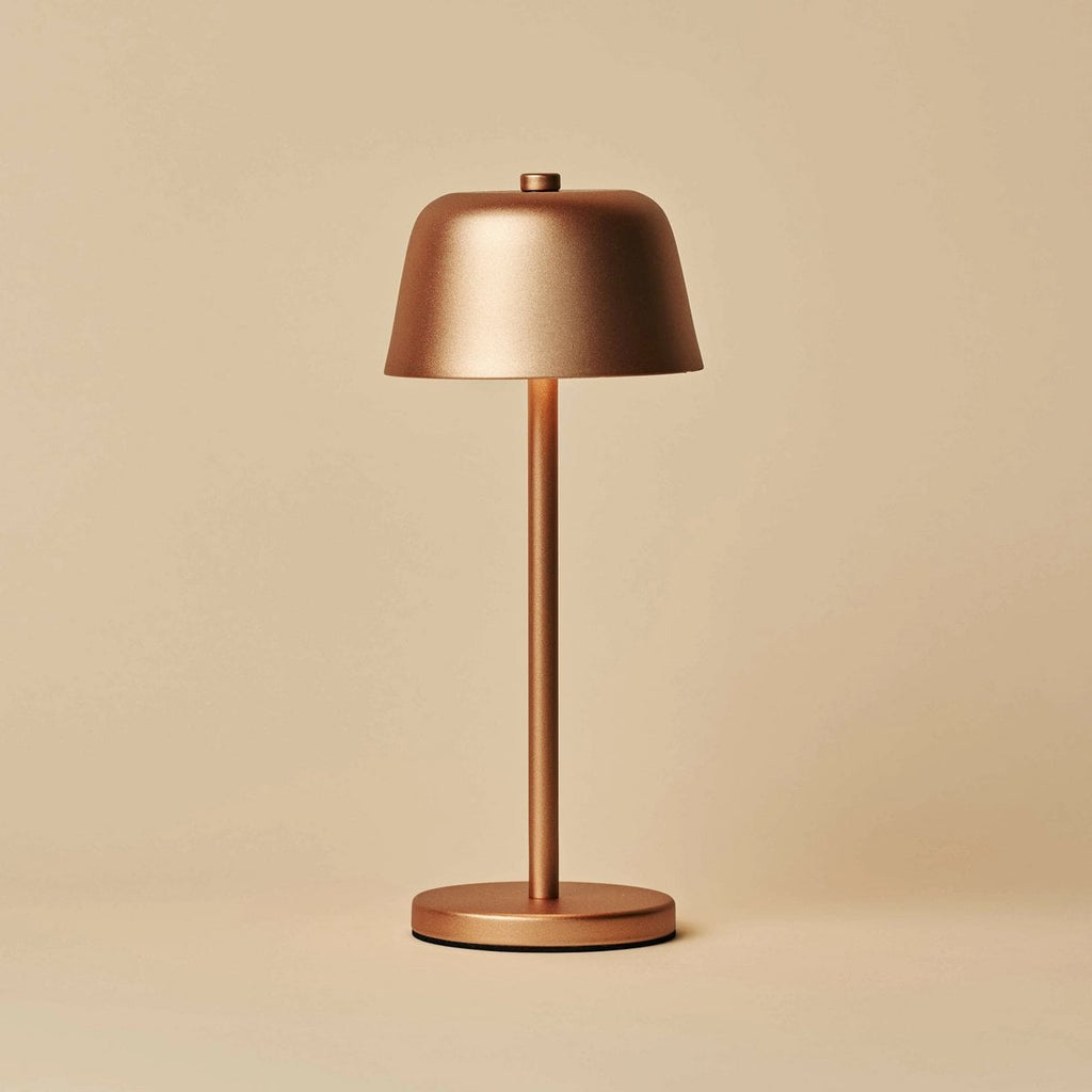 Anton Oplaadbare Tafellamp – Koper – Metaal & Aluminium – Draadloos – Dimbaar
