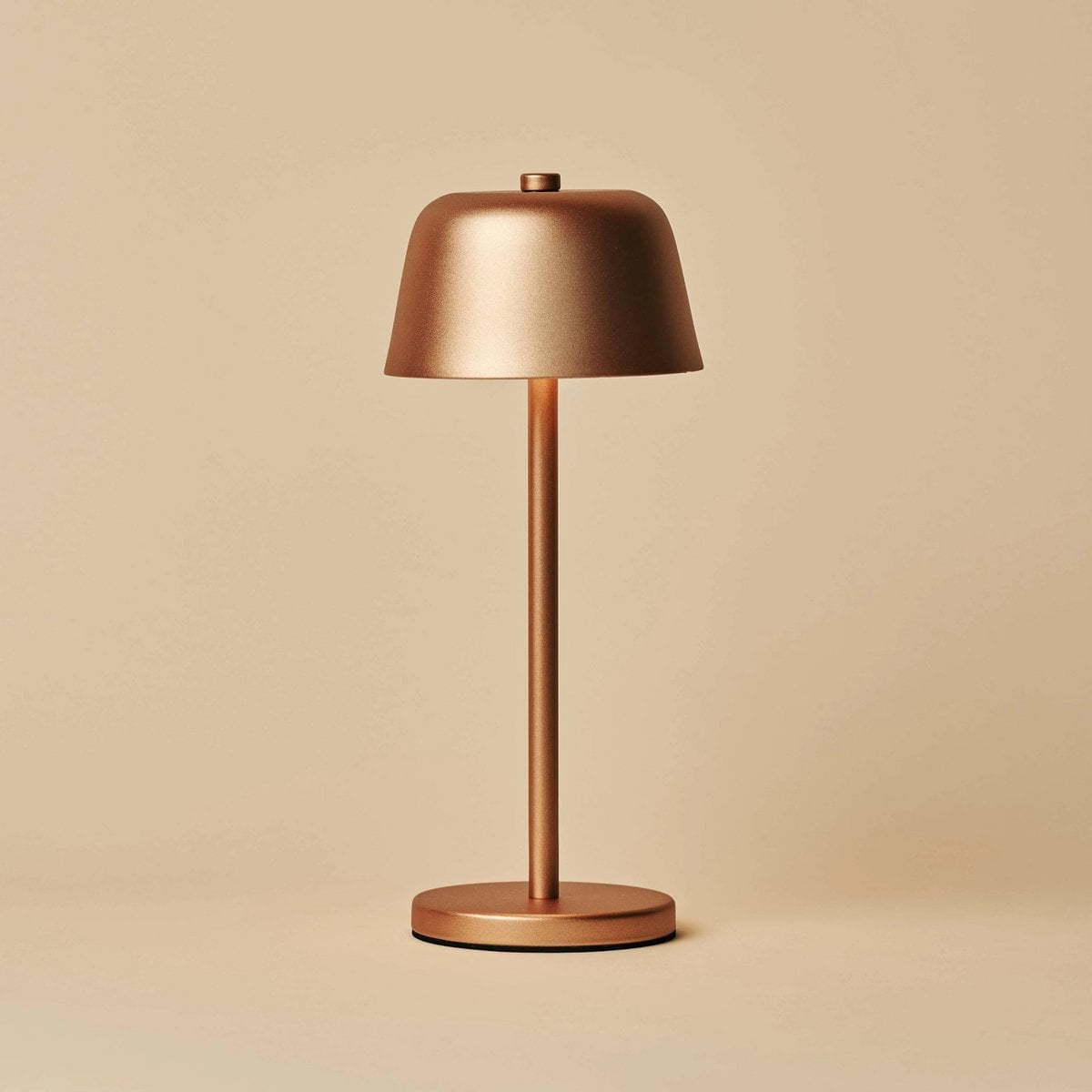 Anton Oplaadbare Tafellamp – Koper – Metaal & Aluminium – Draadloos – Dimbaar