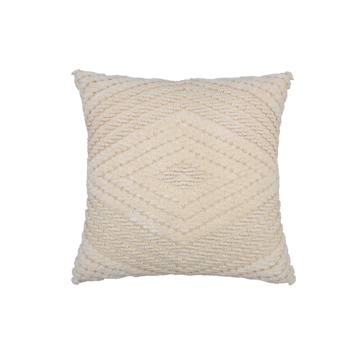 Soft Cream Cushion Cover / Kussenhoes – Boho Pattern