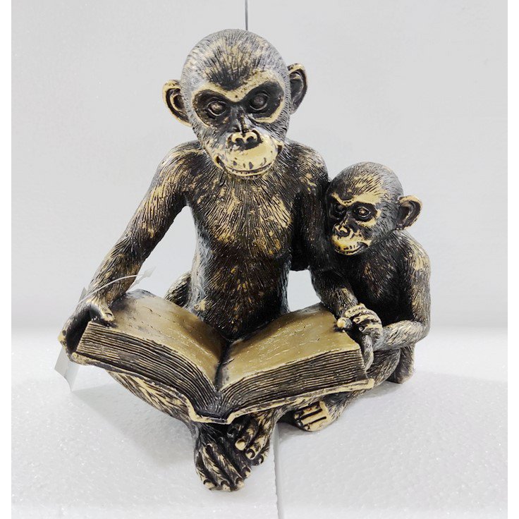 Polyresin Aap Decoratie – Designbeeld