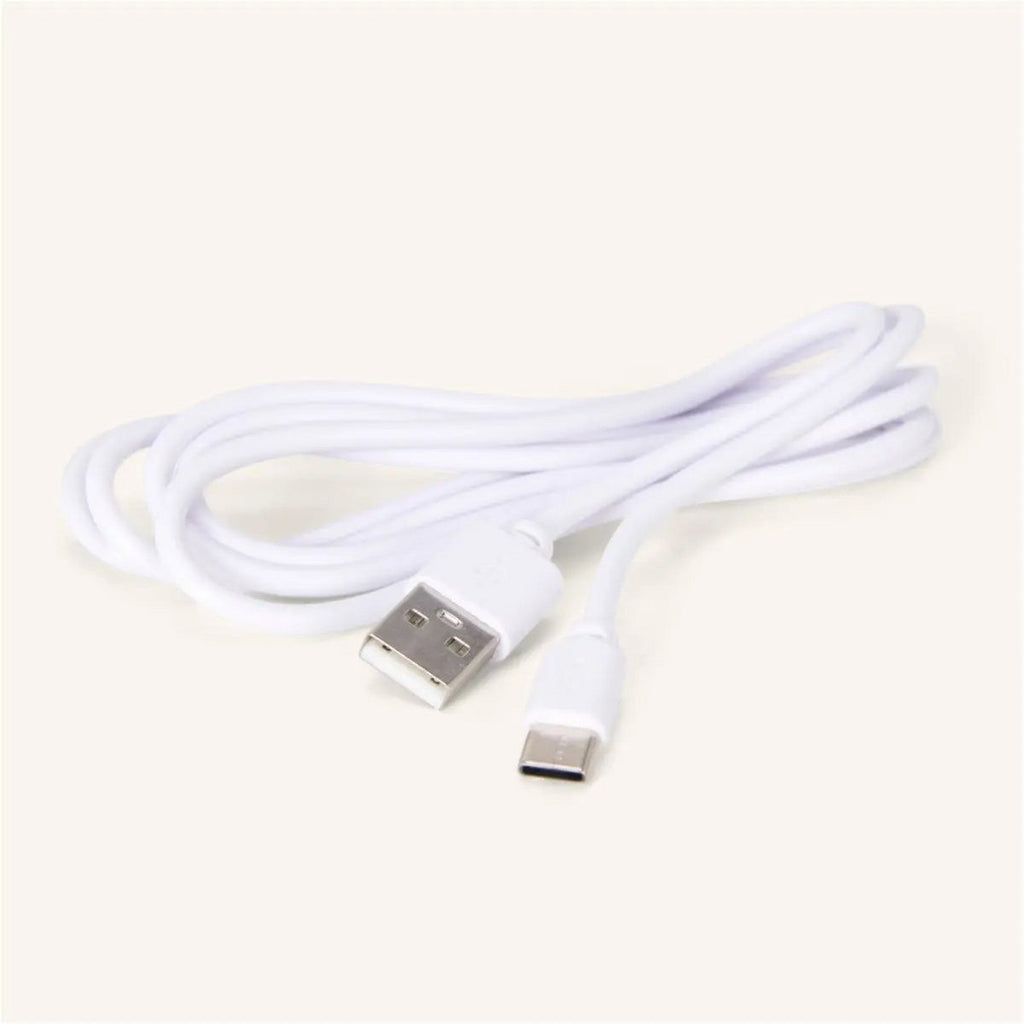Max Oplaadbare Tafellamp – Rubberhout & Matglas – Lichtbruin – Draadloos – Dimbaar – IP44
