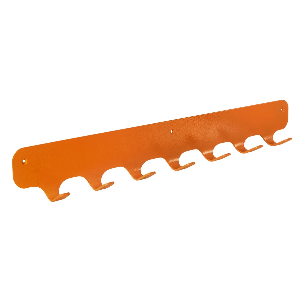 Rounded Seven Wandkapstok – Metaal – 7 Haken Industrieel