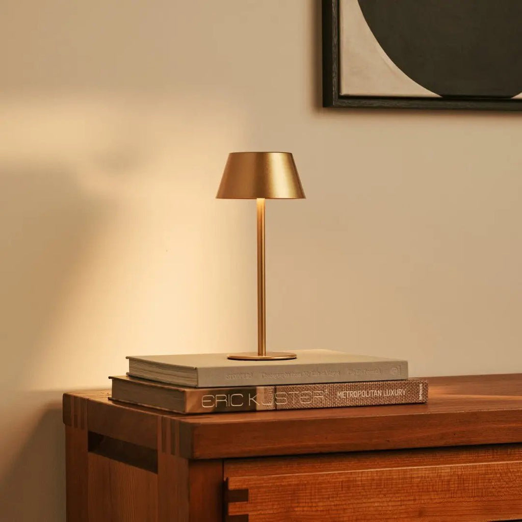 Milou Oplaadbare Tafellamp – Draadloze Dimbare Designlamp