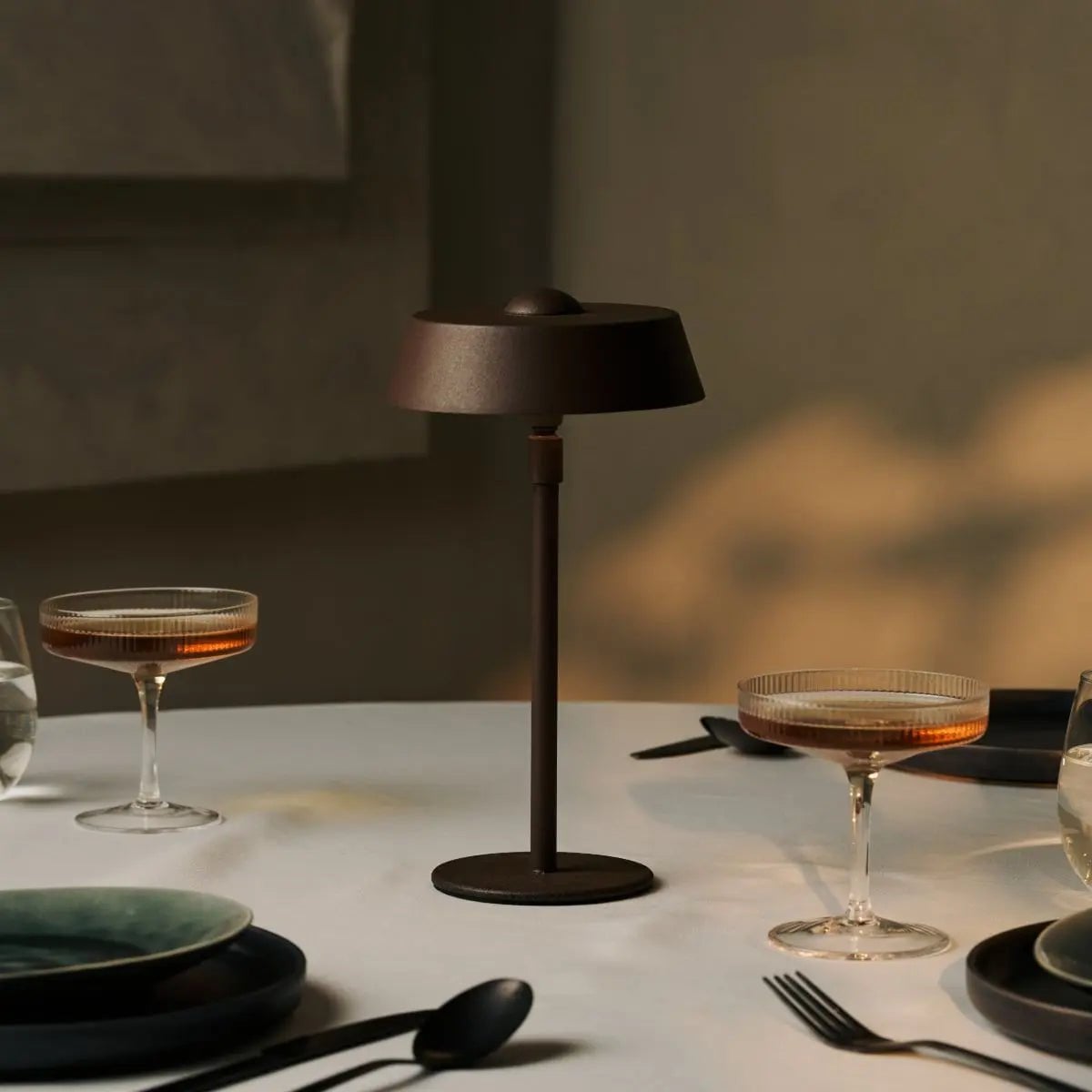 Luca Mokka Bruine USB Oplaadbare Lamp