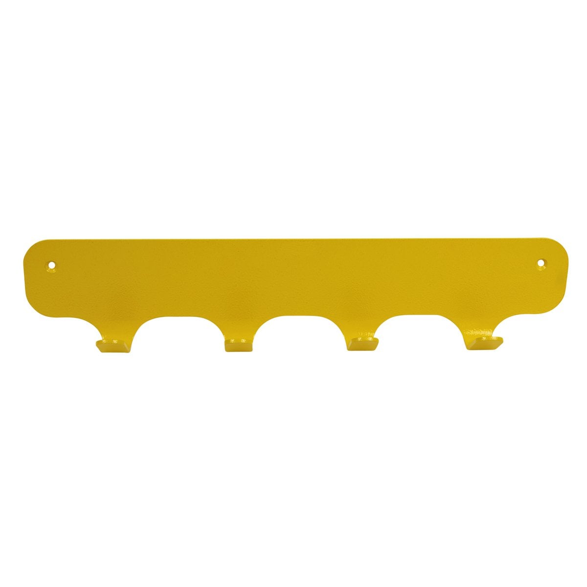 Rounded Four Wandkapstok – Metaal – 4 Haken Industrieel