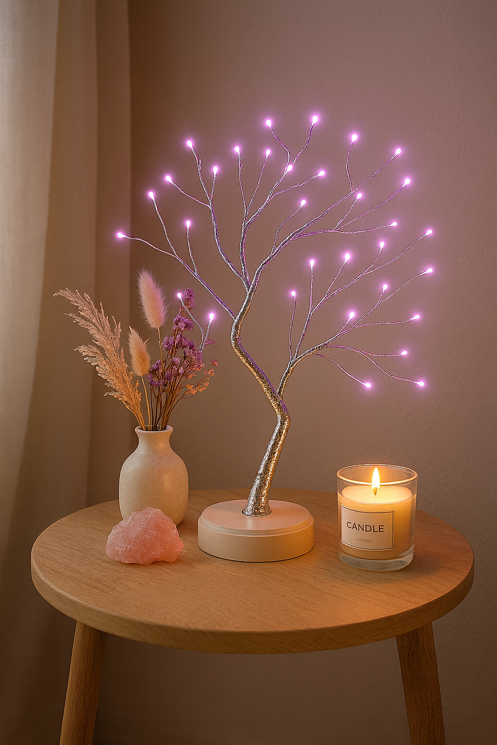 Magische LED Boomlamp, Breng sfeer in je kamer!