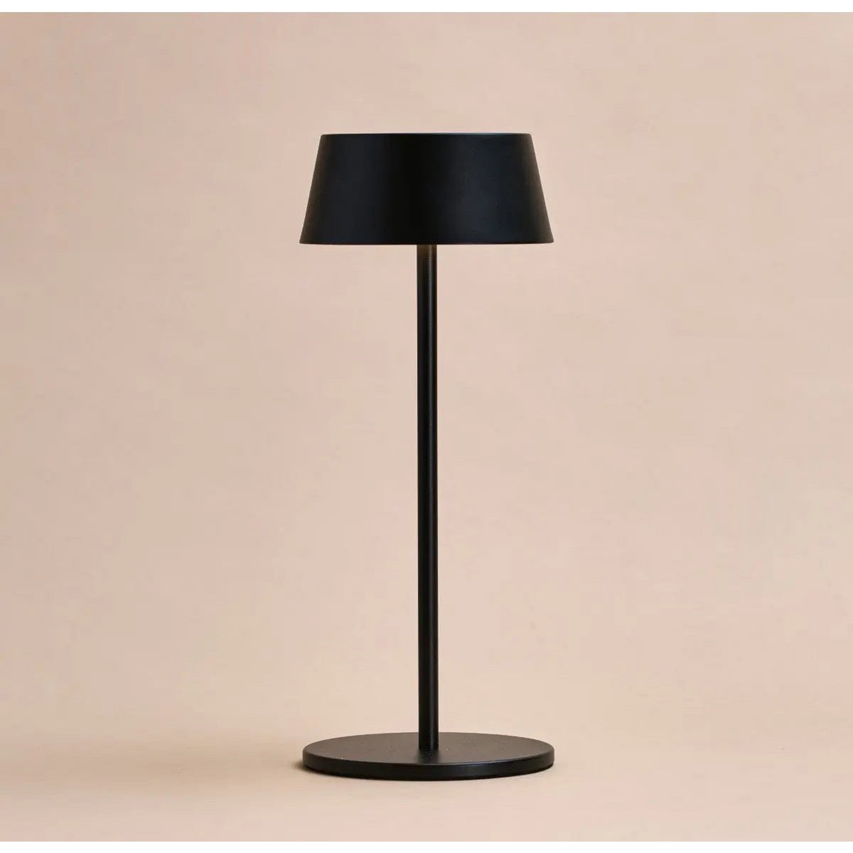 Hugo Midnight Zwart Oplaadbare Tafellamp