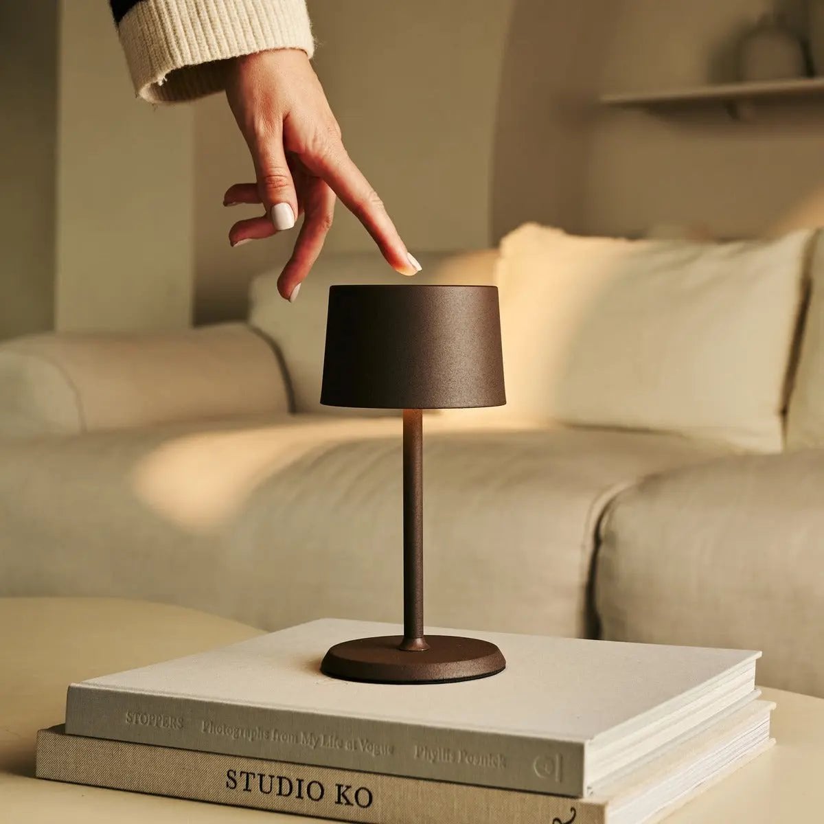 David Oplaadbare Tafellamp – Verstelbare Draadloze Tafellamp