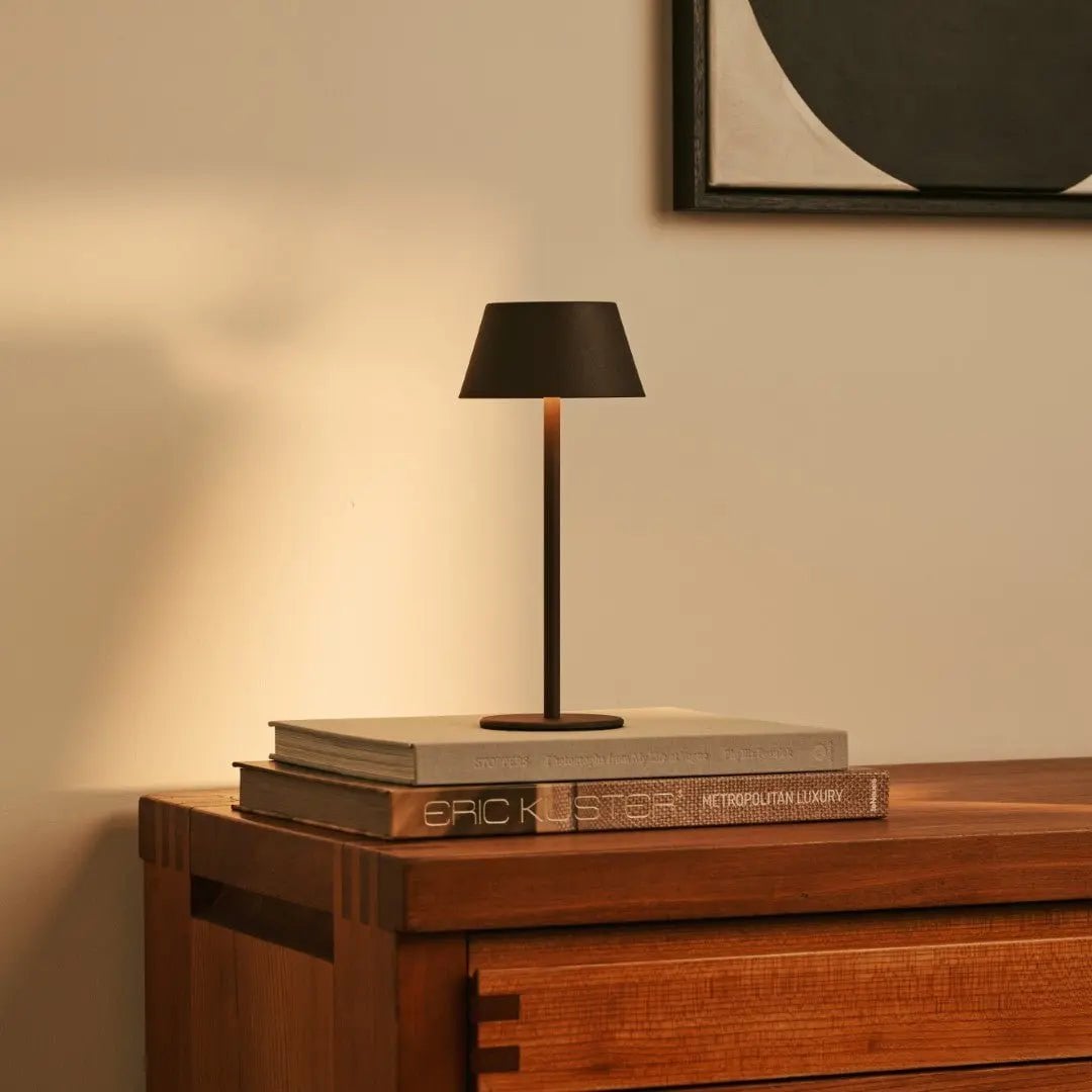 Milou Oplaadbare Tafellamp – Draadloze Dimbare Designlamp