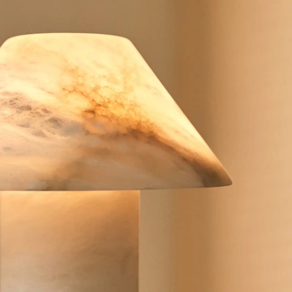 Eleonora Tafellamp – Massief Albast – Luxe Design Lamp
