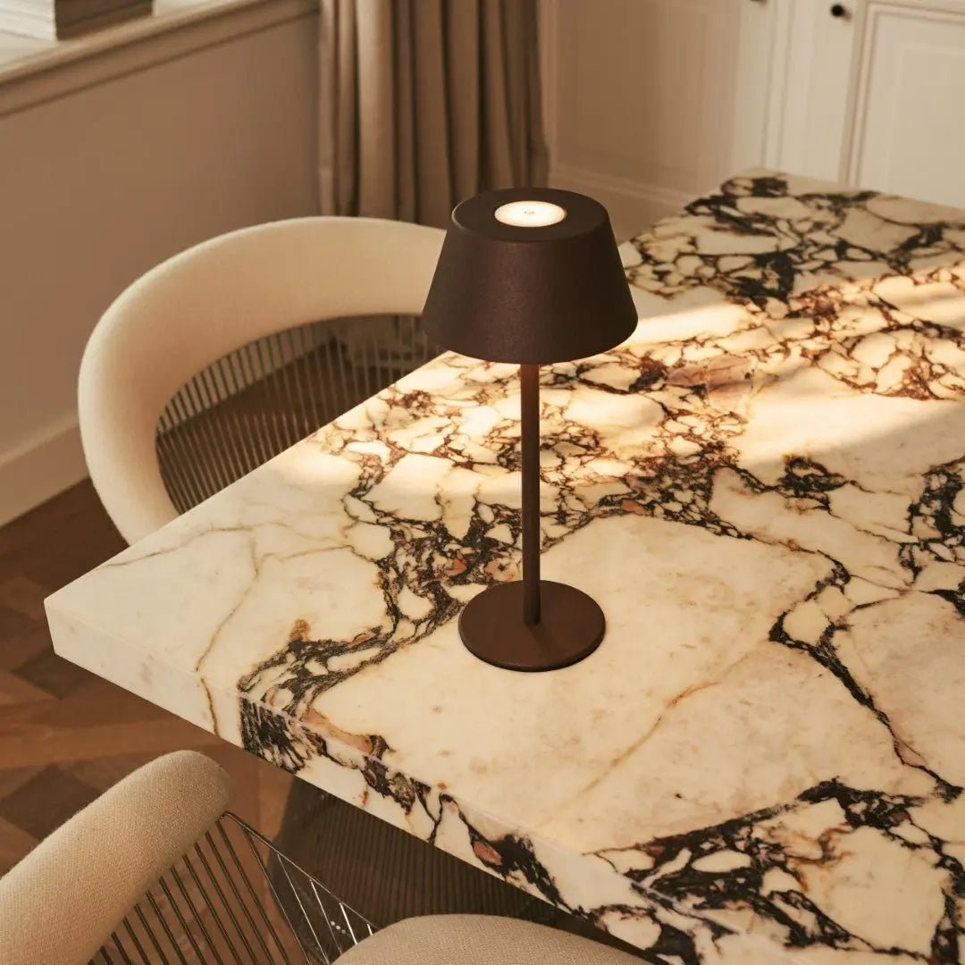 Milou Oplaadbare Tafellamp – Draadloze Dimbare Designlamp