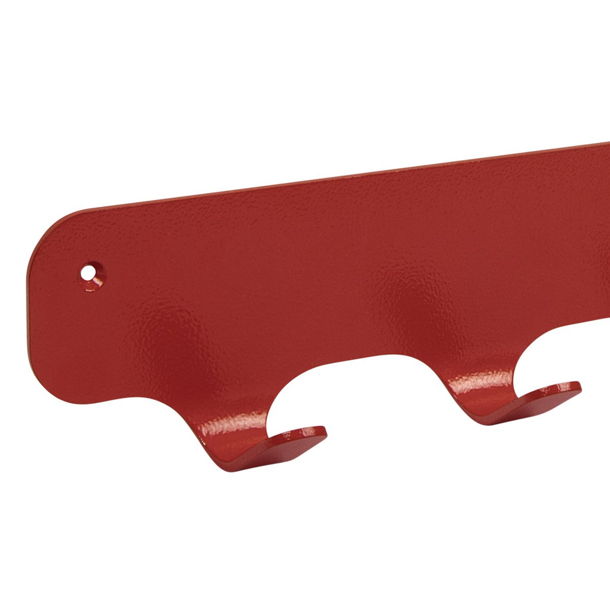 Rounded Four Wandkapstok – Metaal – 4 Haken Industrieel