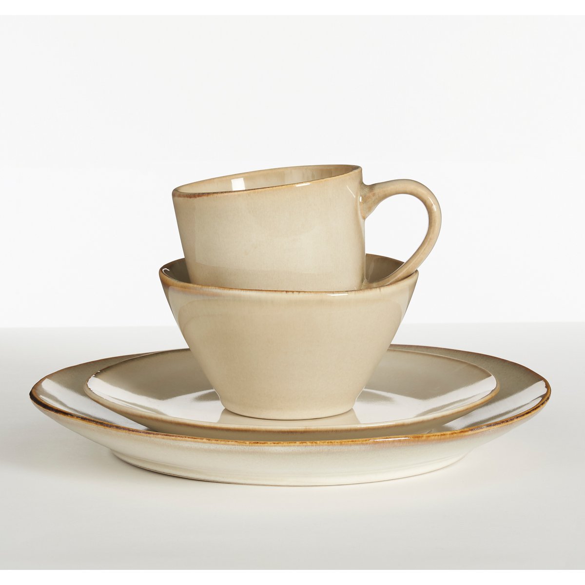 Racco Serviesset – 16-delig Steengoed Servies