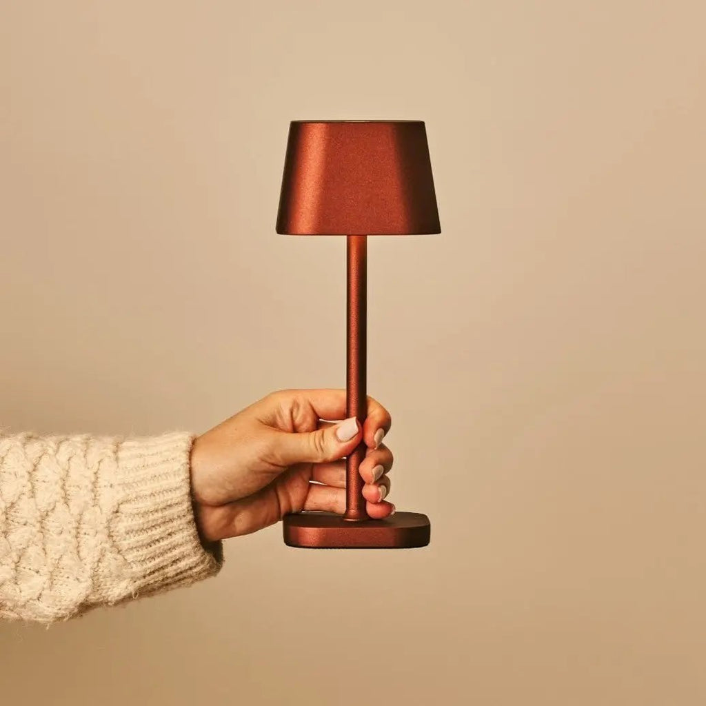 Ava bronzen oplaadbare tafellamp