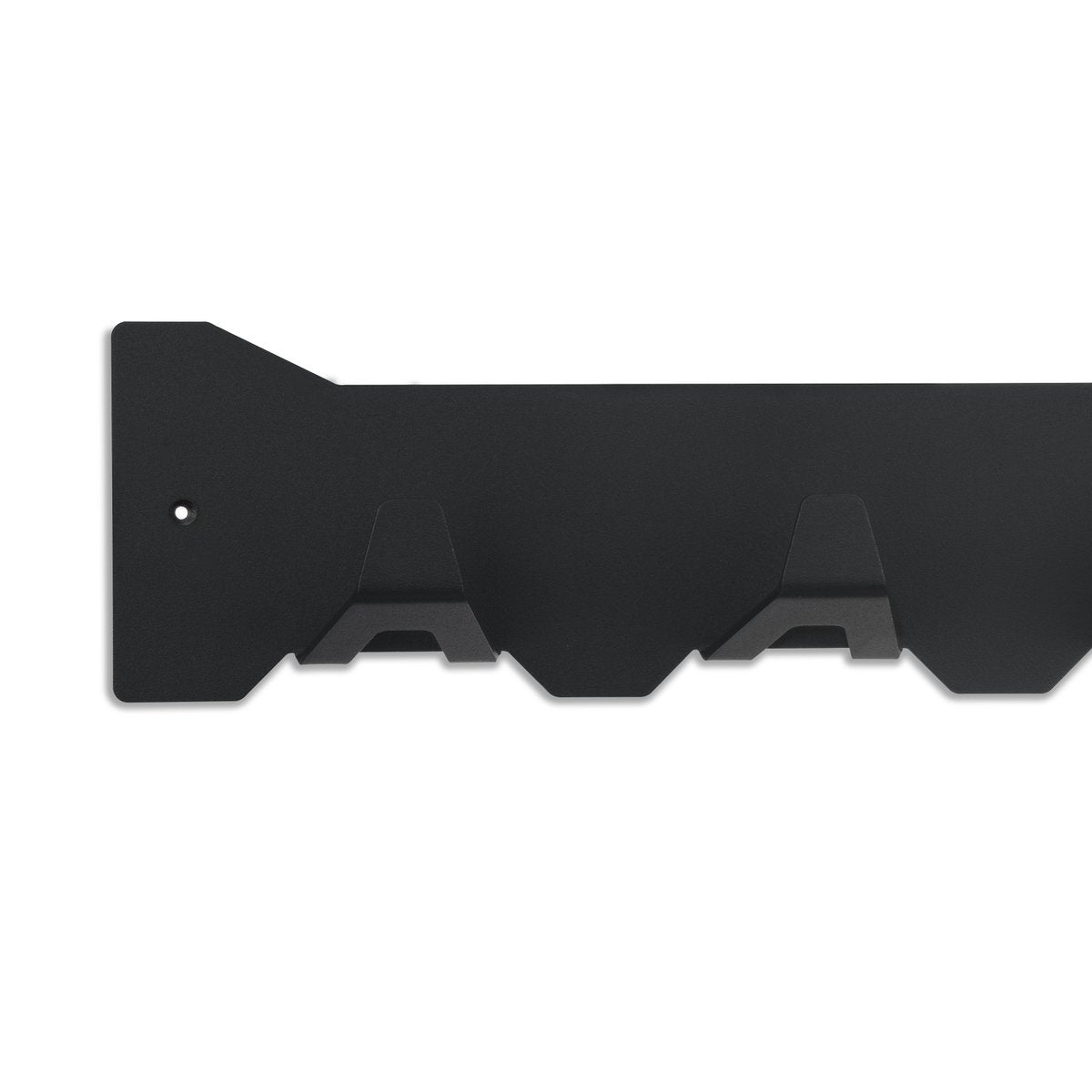 Gorillz Triangle Three Industriële Wandkapstok 3 Kapstokhaken- Zwart