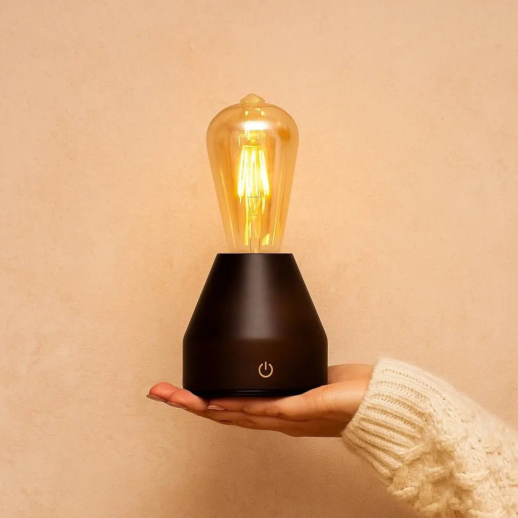 Zavi Donkerbruin Tafellamp