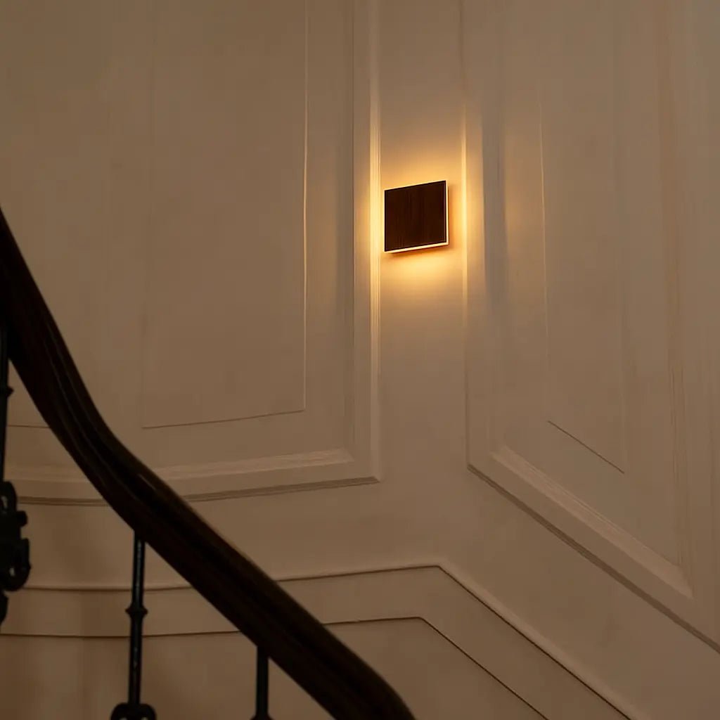 Lane Draadloze Wandlamp – Houten Oplaadbare Wandlamp – Dimbaar