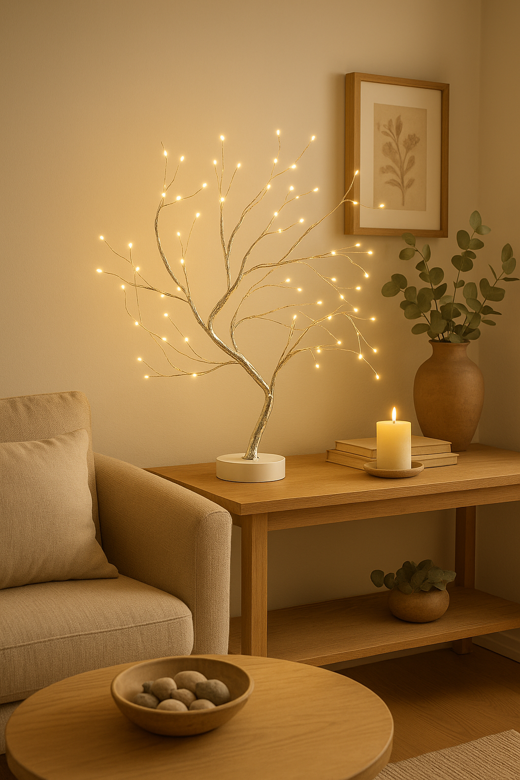 Magische LED Boomlamp, Breng sfeer in je kamer!