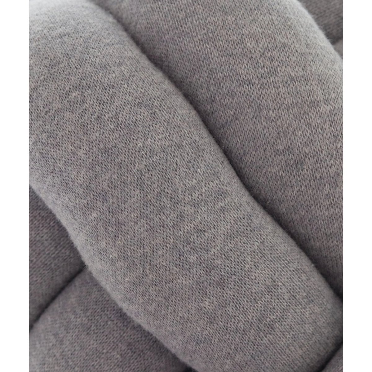 Urbane Hide Nodo Knoopkussen – Lichtgrijs Melange