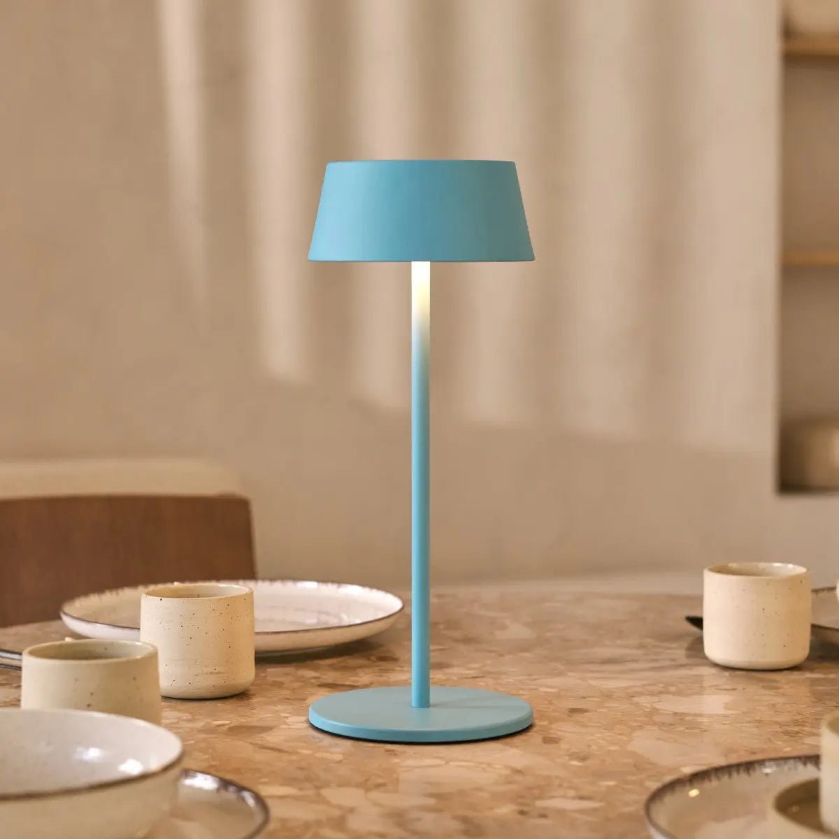 Hugo Oplaadbare Tafellamp – Draadloze Dimbare Designlamp