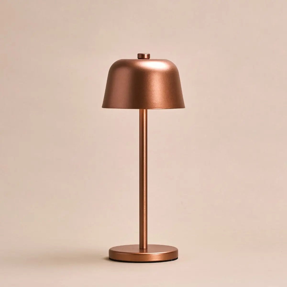 Anton Oplaadbare Tafellamp – Koper – Metaal & Aluminium – Draadloos – Dimbaar