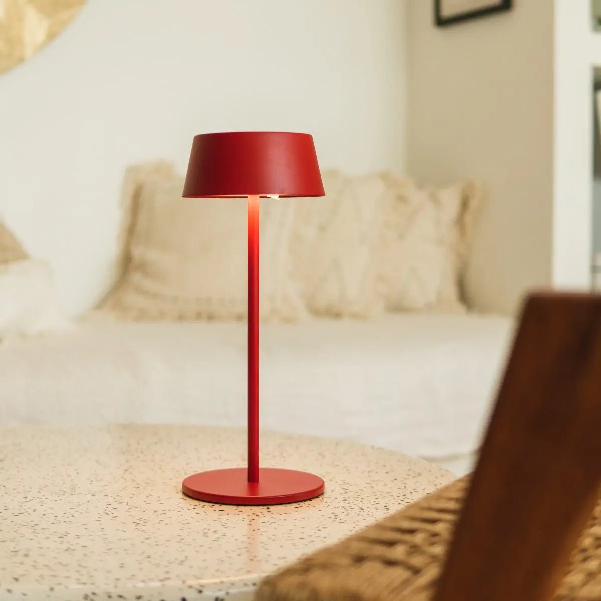 Hugo Oplaadbare Tafellamp – Draadloze Dimbare Designlamp