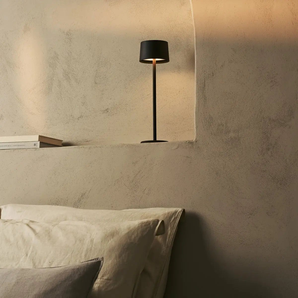 David Oplaadbare Tafellamp – Verstelbare Draadloze Tafellamp