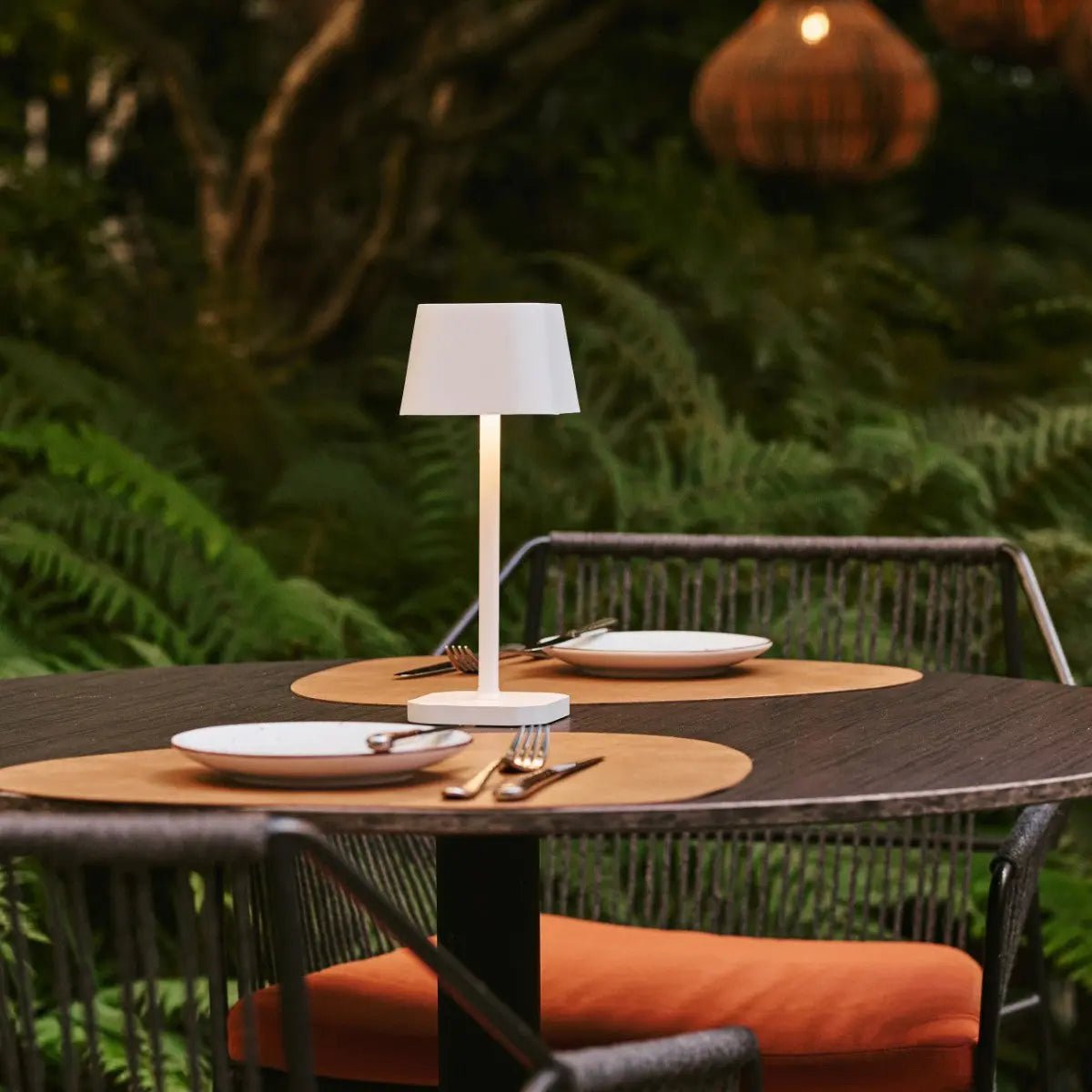 Ava Oplaadbare Tafellamp – Draadloze LED Lamp – Dimbaar – Voor Binnen en Buiten