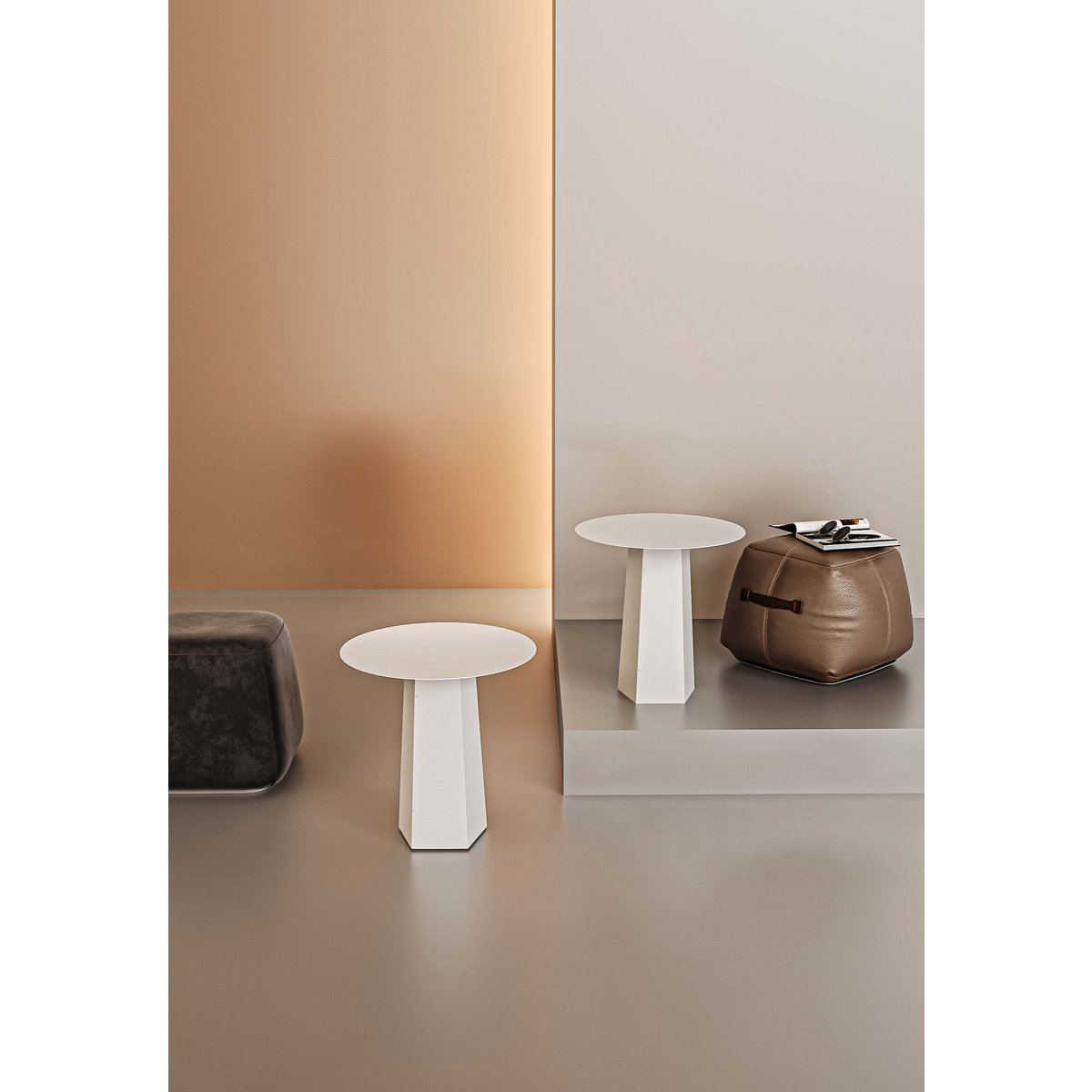 Charm Bijzettafel – Staal – Zwart – Moderne Bijzettafel