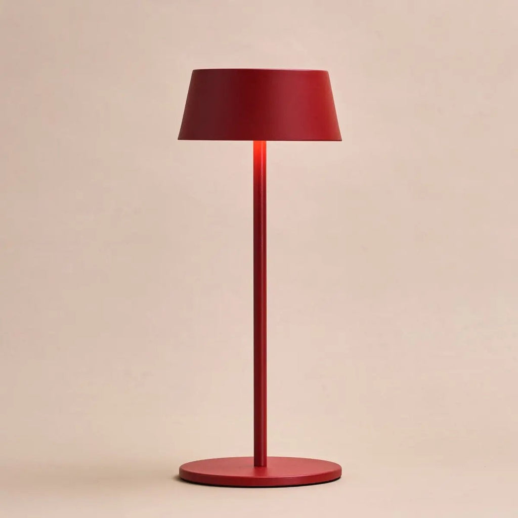 Hugo Berry rode oplaadbare tafellamp