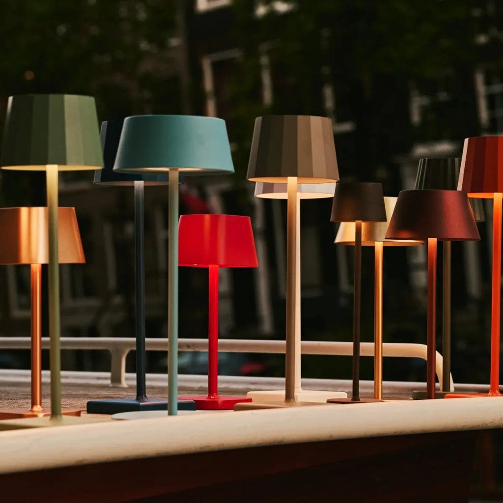 Hugo Midnight Zwart Oplaadbare Tafellamp