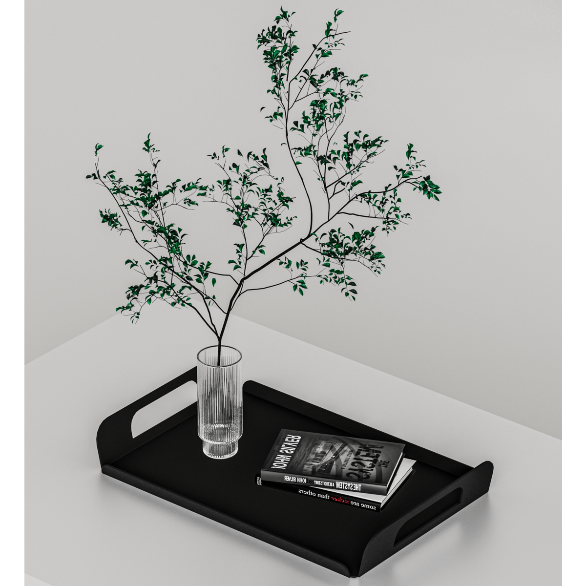 Vigor Dienblad – Metalen Serveerschaal – Rechthoekig Design