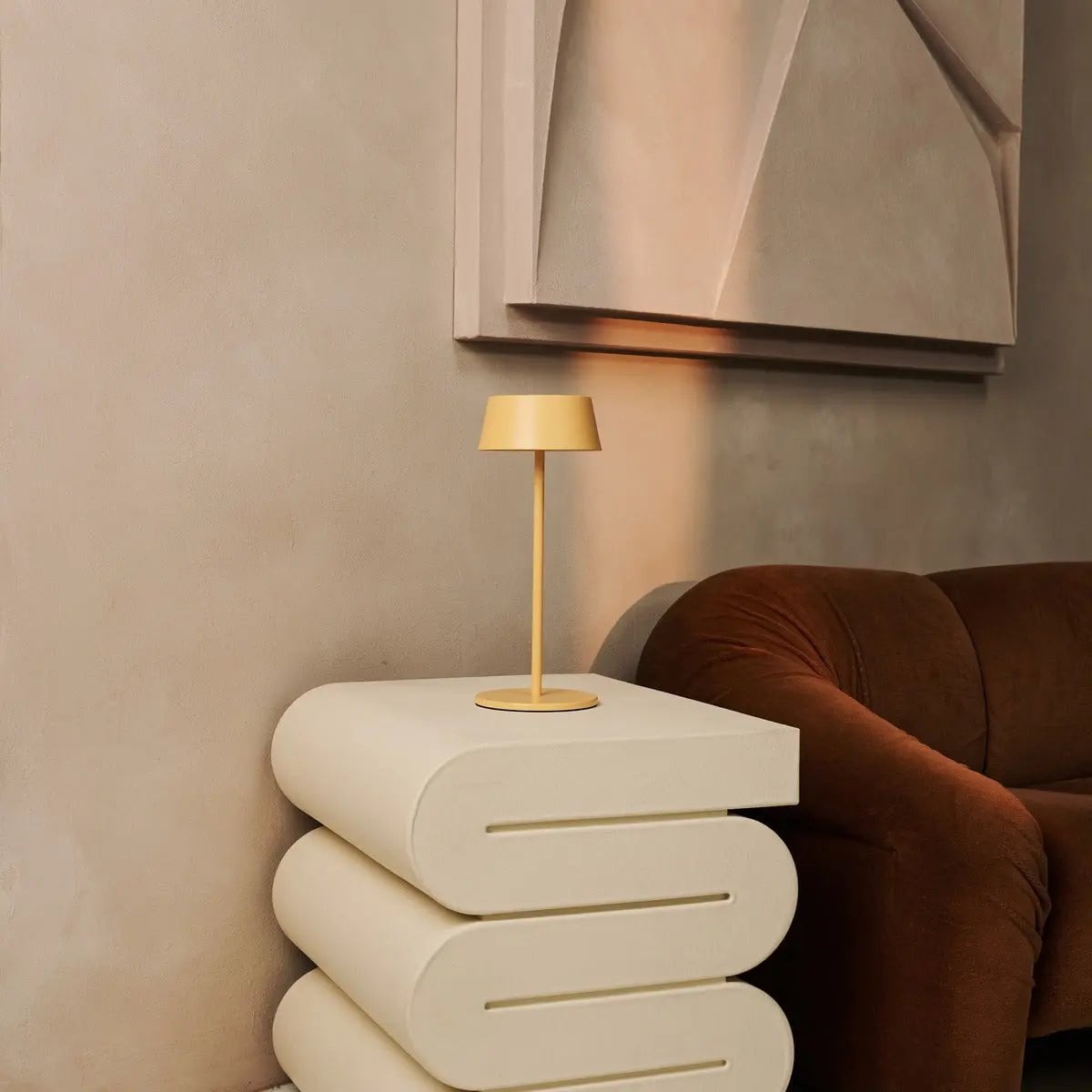 Hugo Oplaadbare Tafellamp – Draadloze Dimbare Designlamp