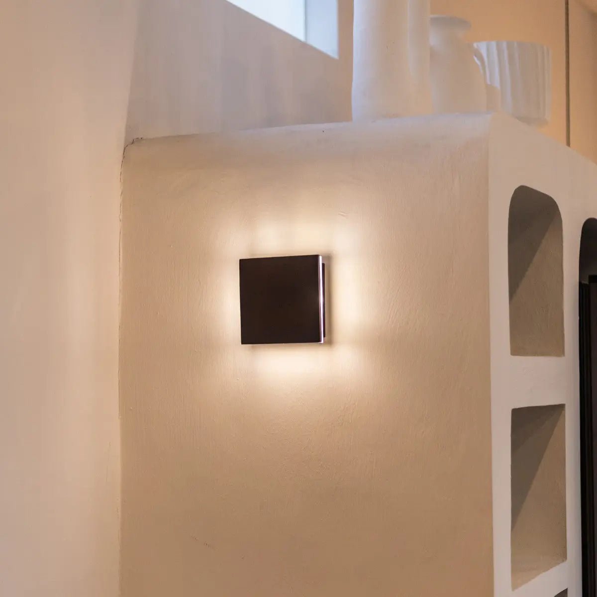 Lane Draadloze Wandlamp – Houten Oplaadbare Wandlamp – Dimbaar